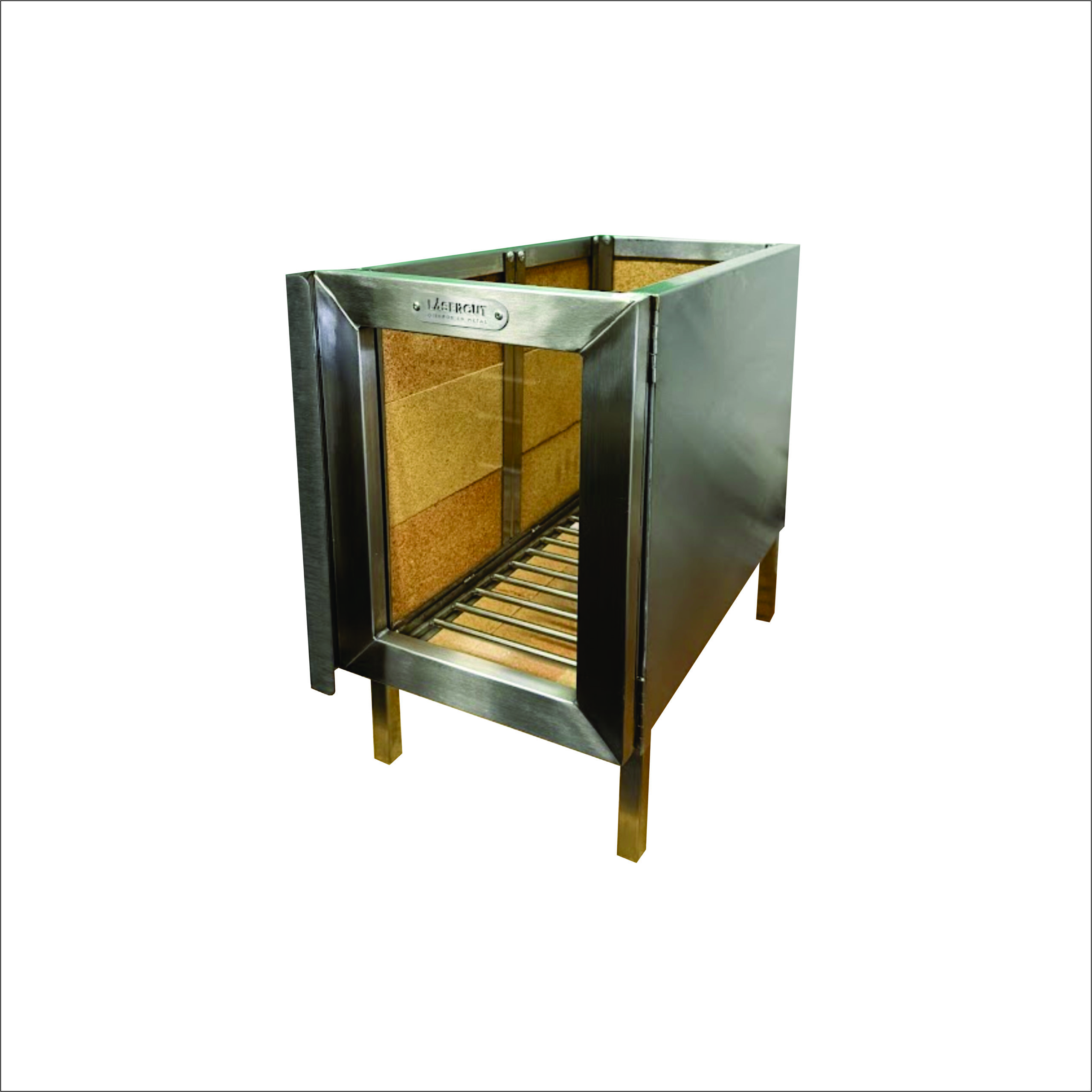 Fogonero Cajon Inoxidable