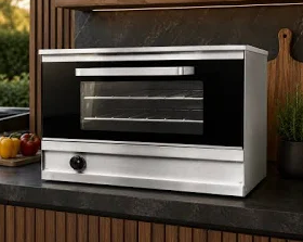 Horno TST 90 cm con vidrio Semi Industrial Luxe