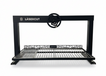 Parrilla Levadiza modular Negra Galvanizada