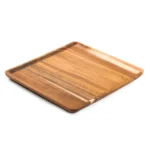 Plato Cuadrado Acacia Select 25cm
